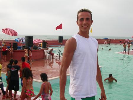 moi a la picine