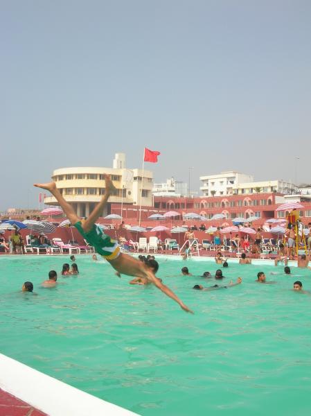 moi a la picine