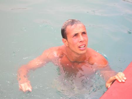 moi a la picine